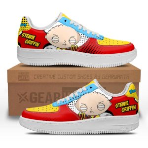 Stewie Griffin Family Guy Air Sneakers Custom Cartoon Shoes 2 - PerfectIvy