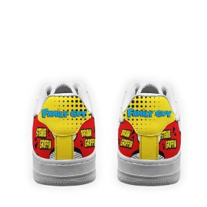 Stewie And Brian Griffin Family Guy Air Sneakers Custom Cartoon Shoes 3 - Perfectivy