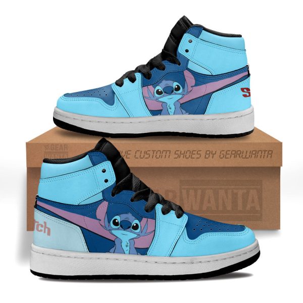 Stitch Kid Sneakers Custom For Kids 1 - Perfectivy