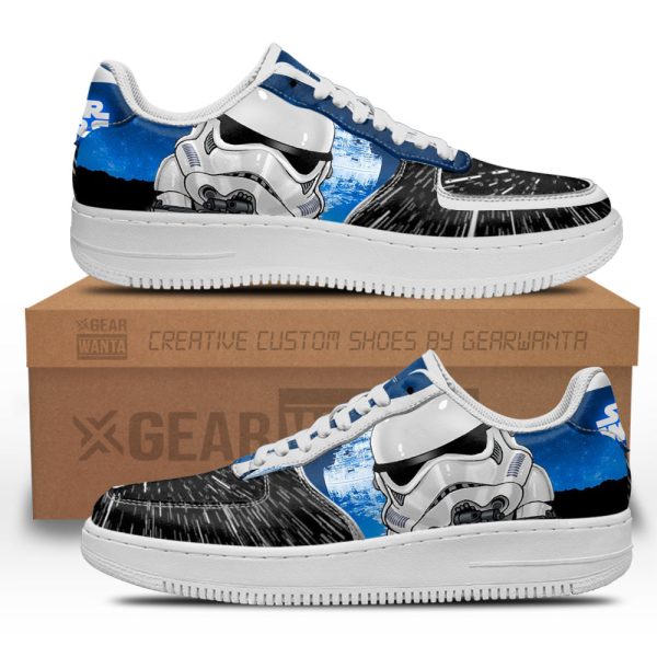 Stormtrooper Air Sneakers Custom Star Wars Shoes 2 - Perfectivy