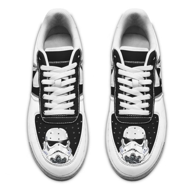 Stormtrooper Star Wars Custom Air Sneakers Lt11 4 - Perfectivy