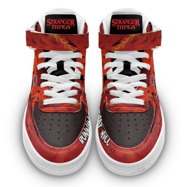 Stranger Things Air Mid Shoes Custom Max Running Hill Sneakers-Gearsnkrs