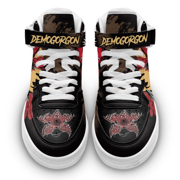 Stranger Things Demogorgon Sneakers Custom Air Mid Shoes-Gearsnkrs