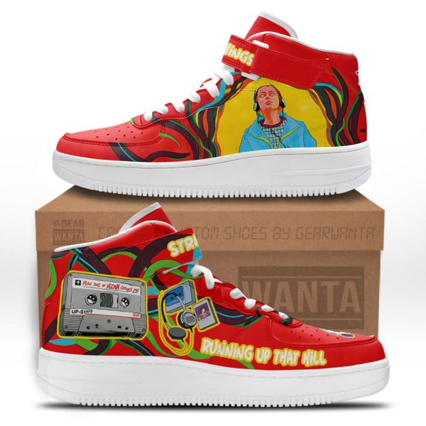 Stranger Things Max Mayfield Sneakers Custom Air Mid Shoes-Gearsnkrs