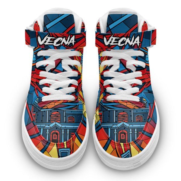 Stranger Things Vecna Sneakers Custom Air Mid Shoes-Gearsnkrs