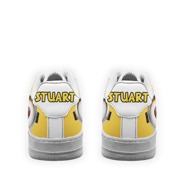 Stuart Minion Air Sneakers Custom Shoes 4 - Perfectivy