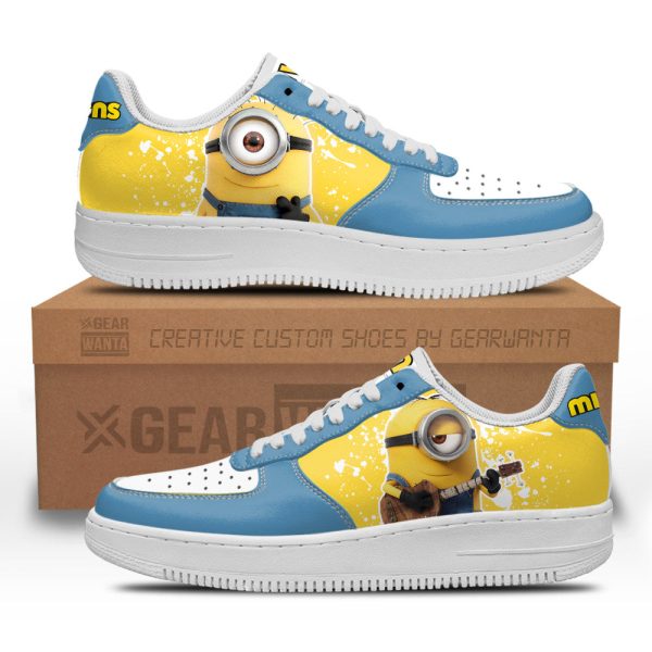 Stuart Minion Costume Air Sneakers Custom Shoes 2 - Perfectivy