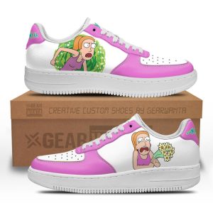 Summer Smith Rick and Morty Custom Air Sneakers QD13 1 - PerfectIvy