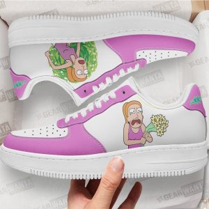 Summer Smith Rick and Morty Custom Air Sneakers QD13 2 - PerfectIvy