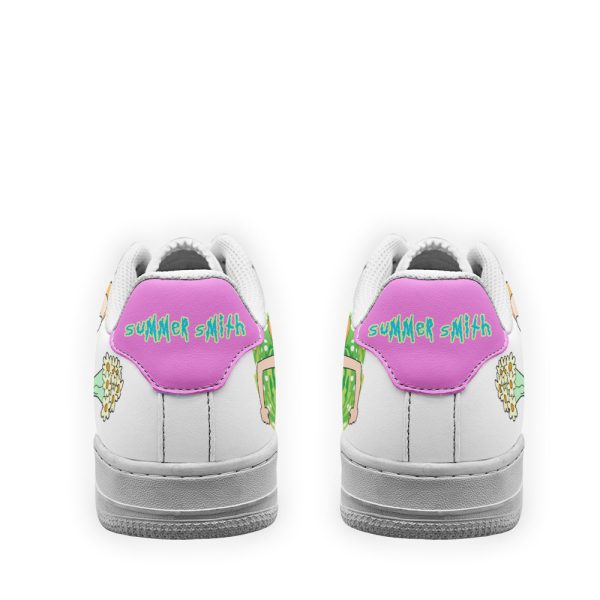 Summer Smith Rick And Morty Custom Air Sneakers Qd13 3 - Perfectivy