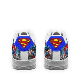 Super Man Air Sneakers Custom Superhero Comic Shoes 3 - Perfectivy