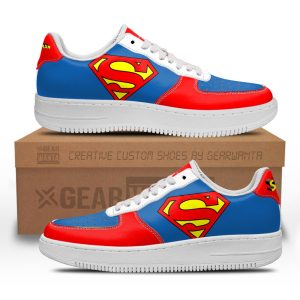 Super Man Super Hero Custom Air Sneakers QD22 1 - PerfectIvy
