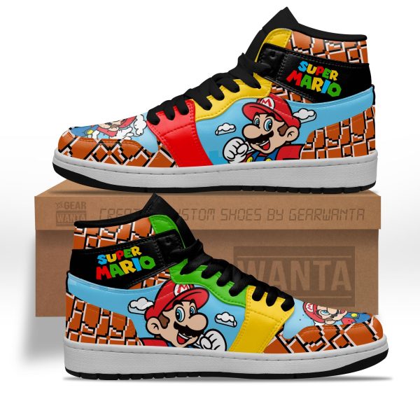 Super Mario J1 Sneakers Custom For Gamer 2 - Perfectivy