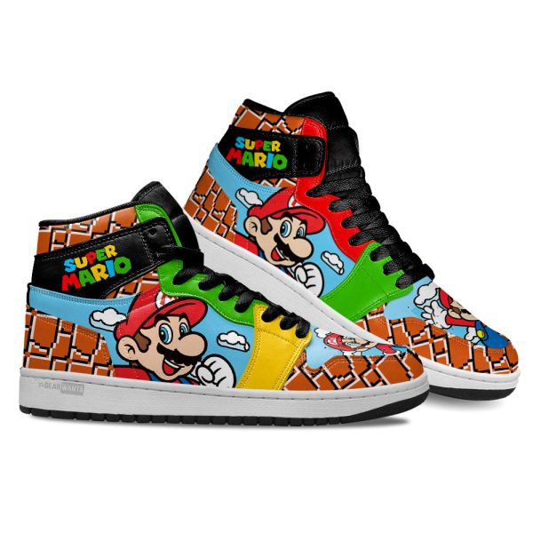 Super Mario J1 Sneakers Custom For Gamer 3 - Perfectivy