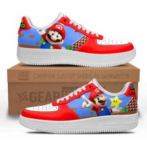 Super Mario Air Sneakers Custom For Gamer Shoes 2 - PerfectIvy