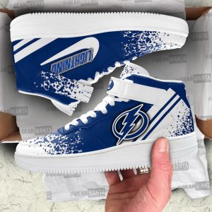 TP Lightning Air Mid Shoes Custom Hockey Sneakers Fans-Gear Wanta