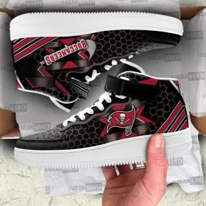 Tampa Bay Buccaneers Sneakers Custom Air Mid Shoes For Fans-Gearsnkrs
