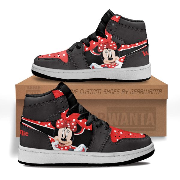 Tasmanian Minnie Kid Sneakers Custom For Kids 1 - Perfectivy