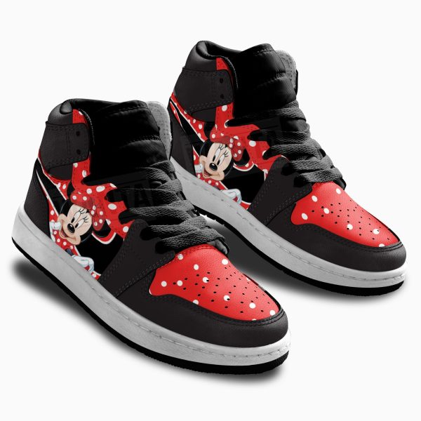 Tasmanian Minnie Kid Sneakers Custom For Kids 2 - Perfectivy