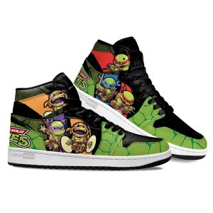 Teenage Mutant Ninja Turtles AJ1 Sneakers Custom Style 1 - PerfectIvy