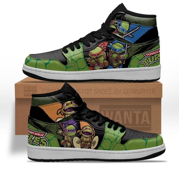 Teenage Mutant Ninja Turtles Aj1 Sneakers Custom Style 2 - Perfectivy