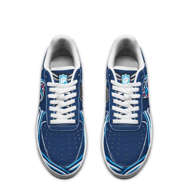 Tennessee Titans Air Sneakers Custom Force Shoes For Fans-Gearsnkrs
