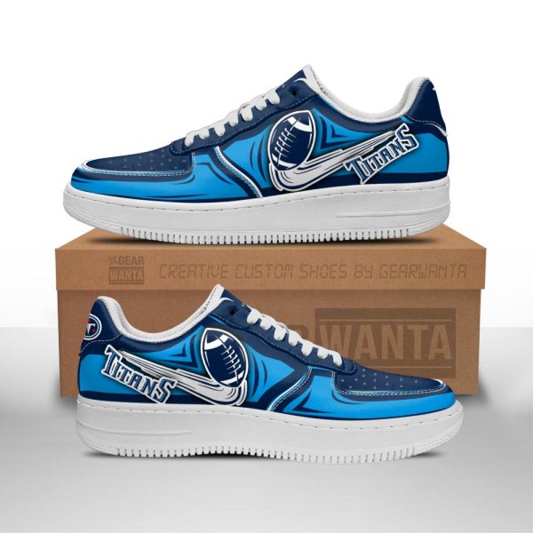 Tennessee Titans Air Shoes Custom Naf Sneakers For Fans-Gearsnkrs
