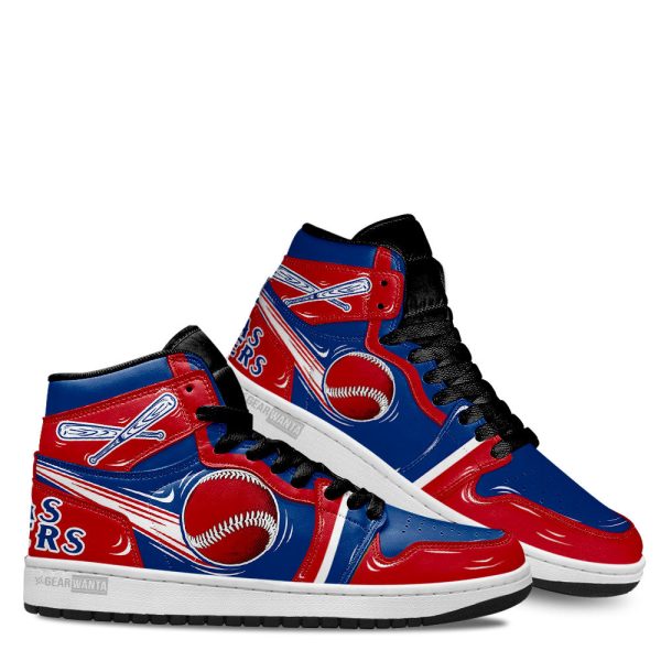 Texas Rangers J1 Shoes Custom For Fans Sneakers Tt13-Gearsnkrs