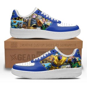 Thanos Air Sneakers Custom Superhero Comic Shoes 2 - PerfectIvy
