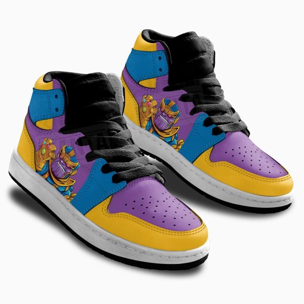 Thanos Superhero Kid Sneakers Custom For Kids 2 - Perfectivy