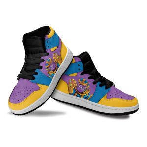 Thanos Superhero Kid Sneakers Custom For Kids 3 - Perfectivy