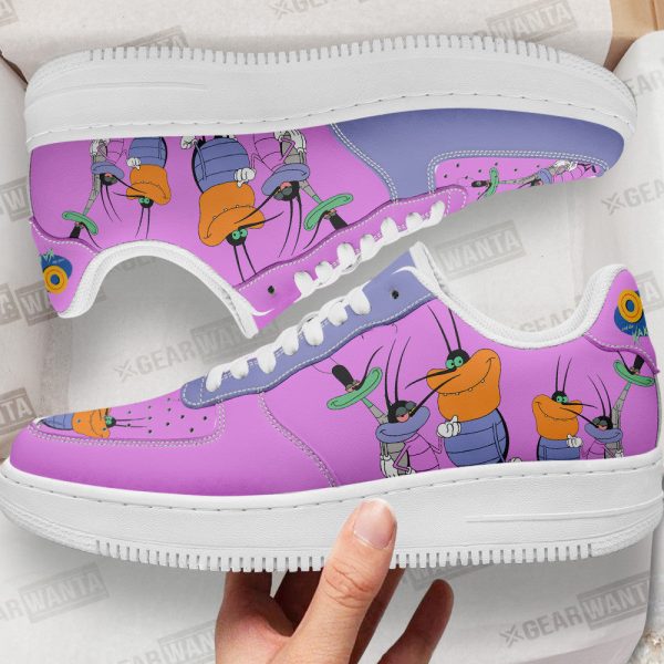 The Cockroaches Air Sneakers Custom Oggy And The Cockroaches Cartoon Shoes 1 - Perfectivy