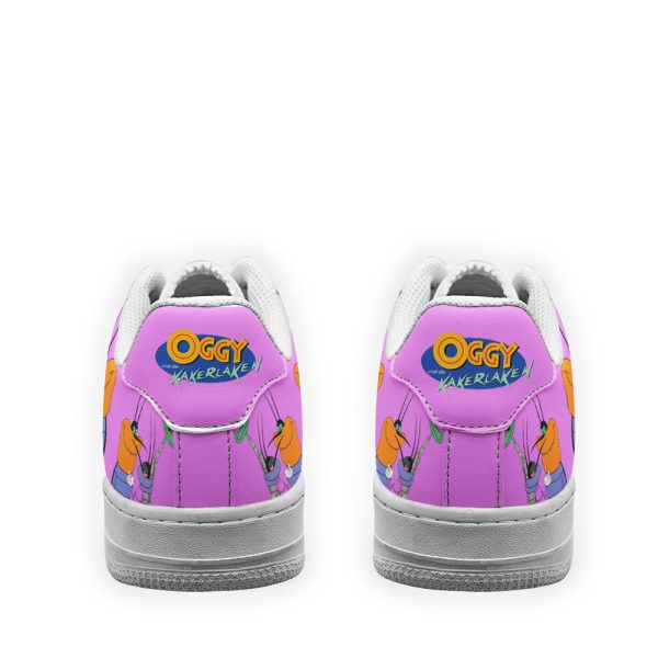 The Cockroaches Air Sneakers Custom Oggy And The Cockroaches Cartoon Shoes 4 - Perfectivy
