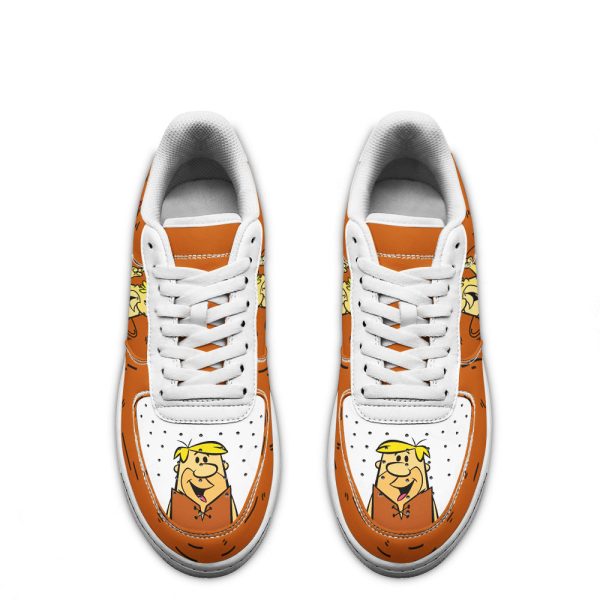 The Flintstones Barney Rubble Air Sneakers Custom 3 - Perfectivy