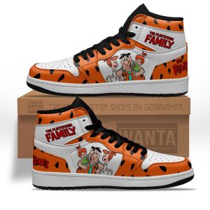 The Flintstones Family JD Sneakers Custom Shoes-Gear Wanta
