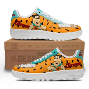 The Flintstones Fred Flintstone Air Sneakers Custom 1 - PerfectIvy