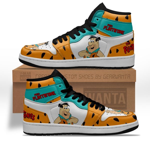 The Flintstones Fred Flintstones J1 Shoes Custom 1 - Perfectivy