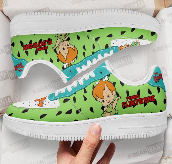 The Flintstones Pebbles Flintstone Air Sneakers Custom 2 - Perfectivy
