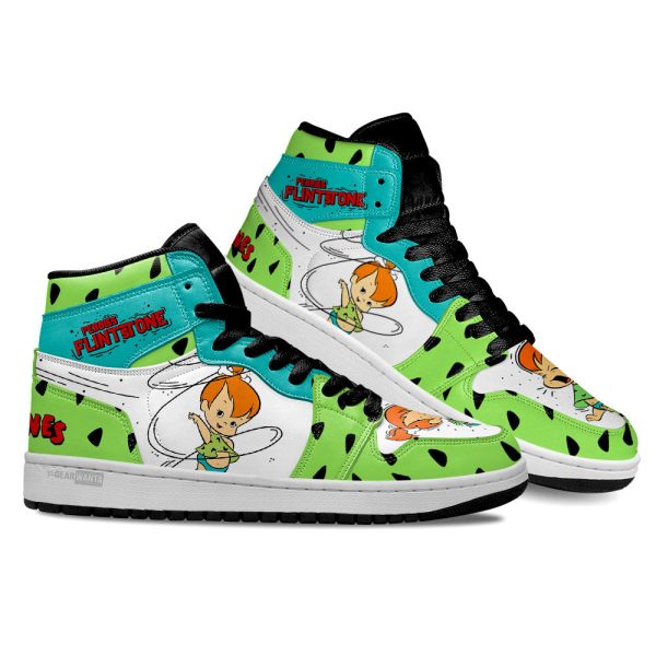 The Flintstones Pebbles Flintstone J1 Shoes Custom 2 - Perfectivy