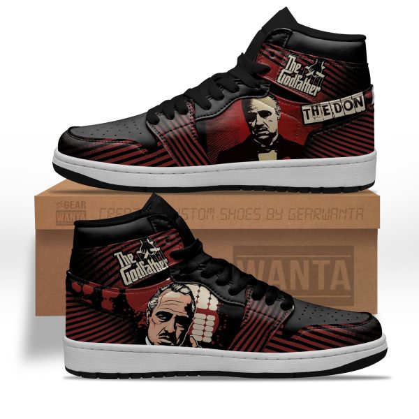 The Godfather Don Corleone Aj1 Sneakers Custom Shoes-Gearsnkrs