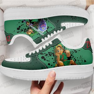 The Legend of Zelda Air Sneakers Custom For Gamer Shoes 1 - PerfectIvy