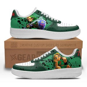 The Legend of Zelda Air Sneakers Custom For Gamer Shoes 2 - PerfectIvy