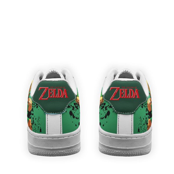 The Legend Of Zelda Air Sneakers Custom For Gamer Shoes 3 - Perfectivy