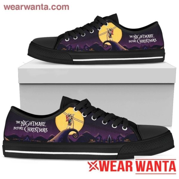 The Nightmare Before Christmas Sneakers Low Top Pt11-Gearsnkrs