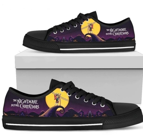 The Nightmare Before Christmas Sneakers Low Top Pt11-Gearsnkrs