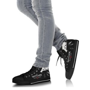 The Witcher 3 High Top Shoes Gift Idea-Gearsnkrs