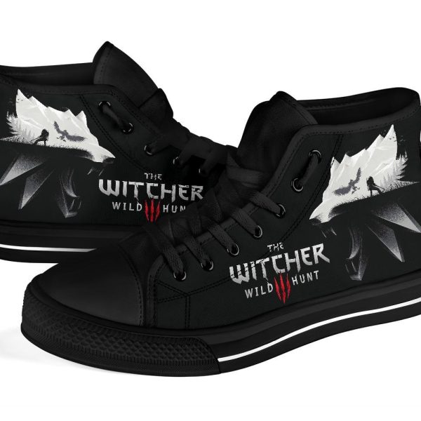 The Witcher 3 High Top Shoes Gift Idea-Gearsnkrs