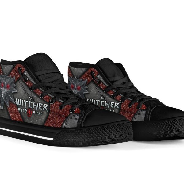 The Witcher High Top Shoes Gift-Gearsnkrs