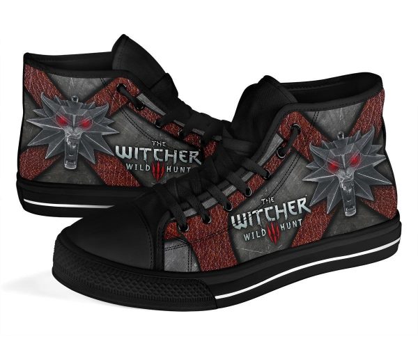 The Witcher High Top Shoes Gift-Gearsnkrs