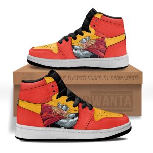 Thor Superhero Kid Sneakers Custom For Kids 2 - PerfectIvy